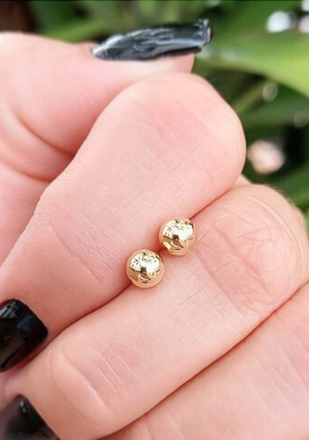 Ball Stud Earrings